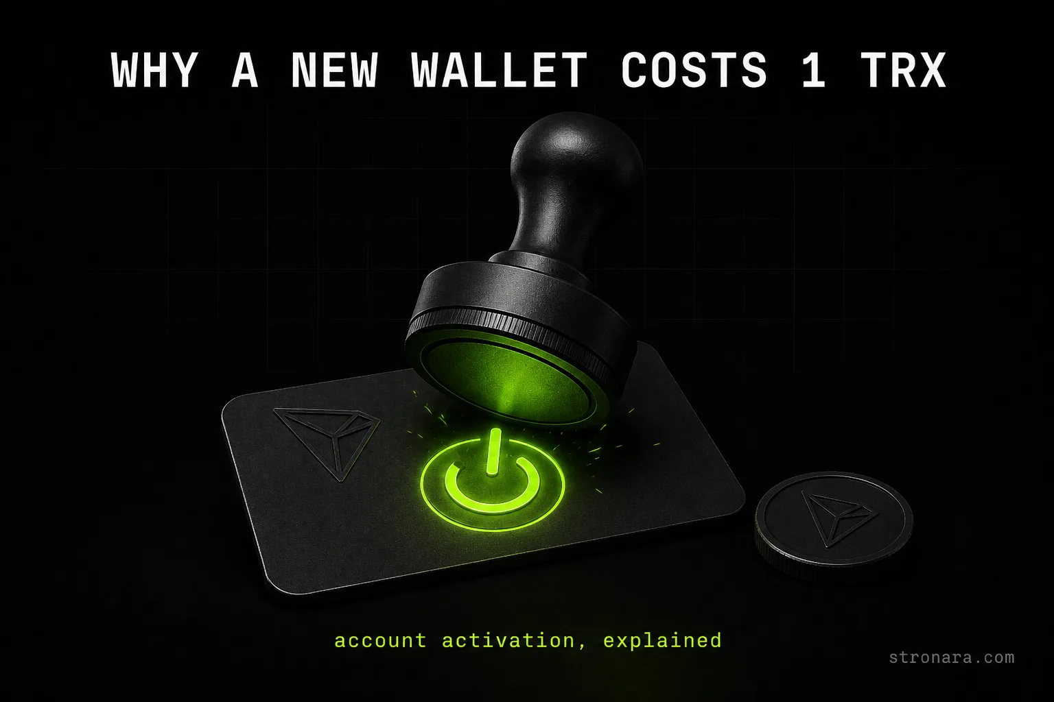 Activate TRON Wallet: The One-Time Fee