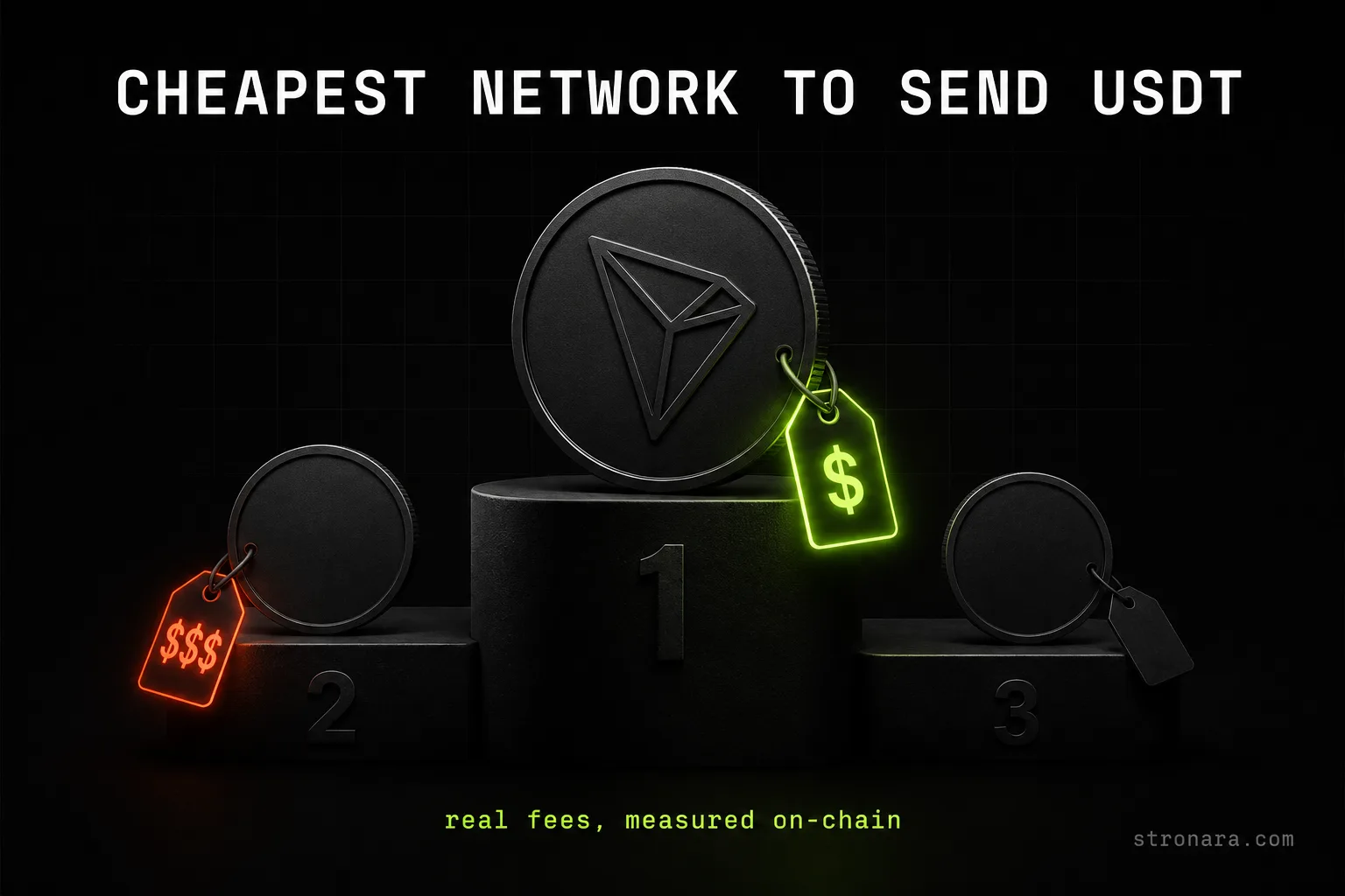 Какая сеть самая дешевая для отправки USDT?