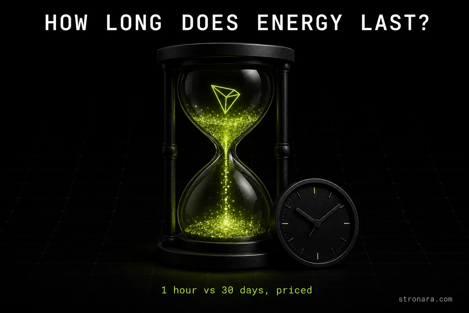 How Long Does TRON Energy Last? Rental Periods Explained